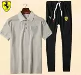 ferrari ensemble pantalon de sport sweat-shirt jogging gray discount